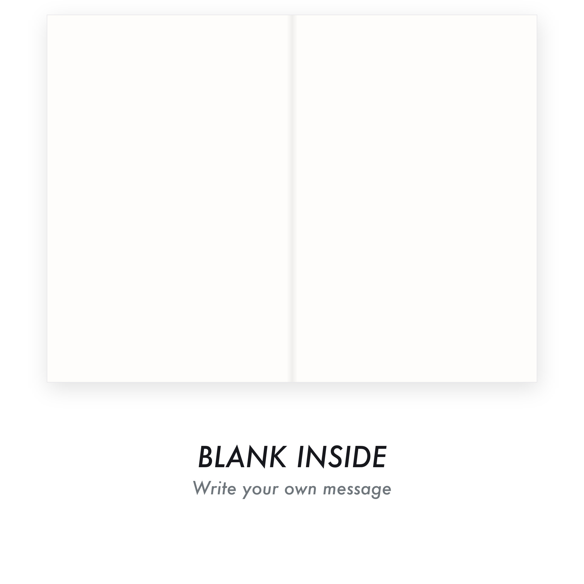 Blank inside