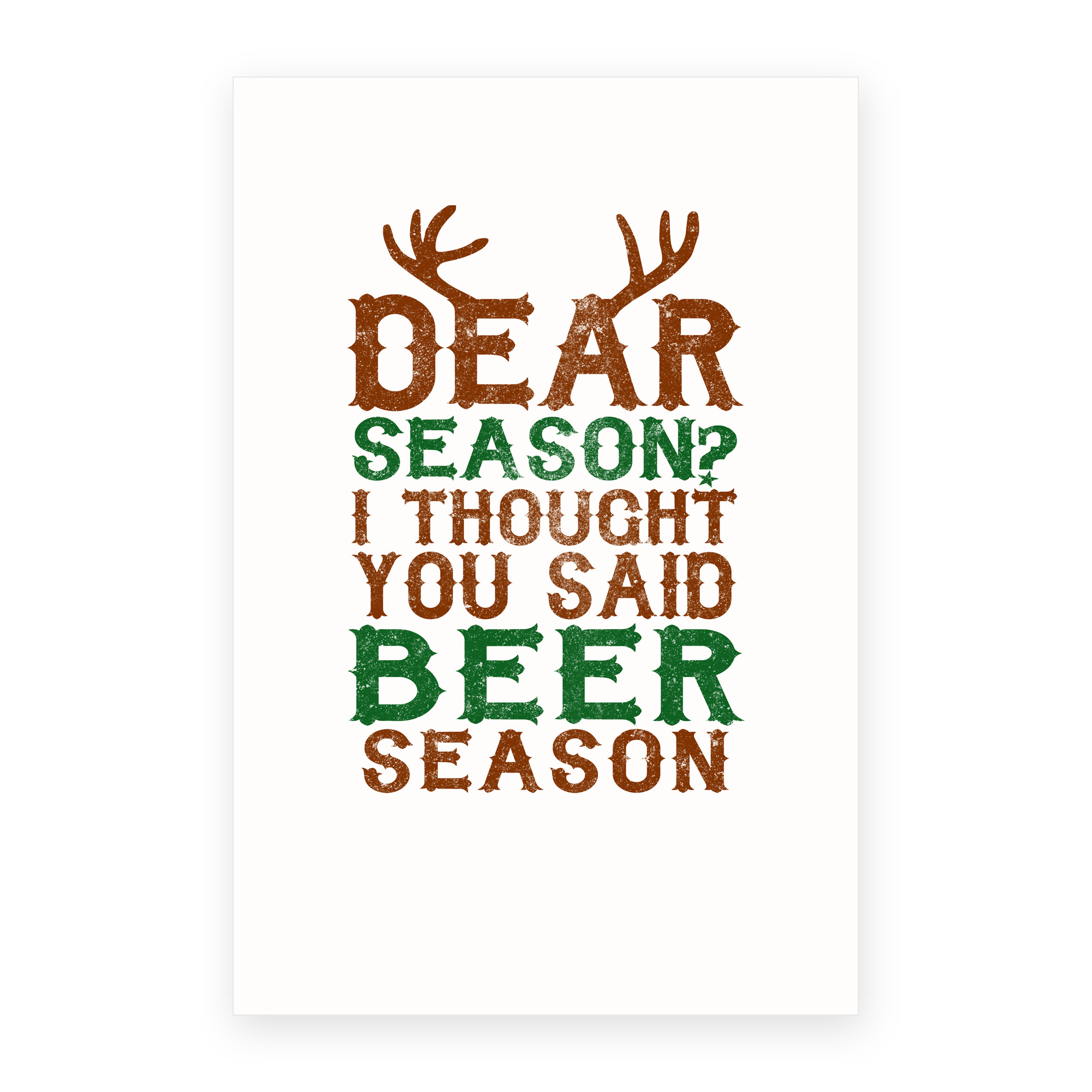 Dear Season? I Thought Beer Season