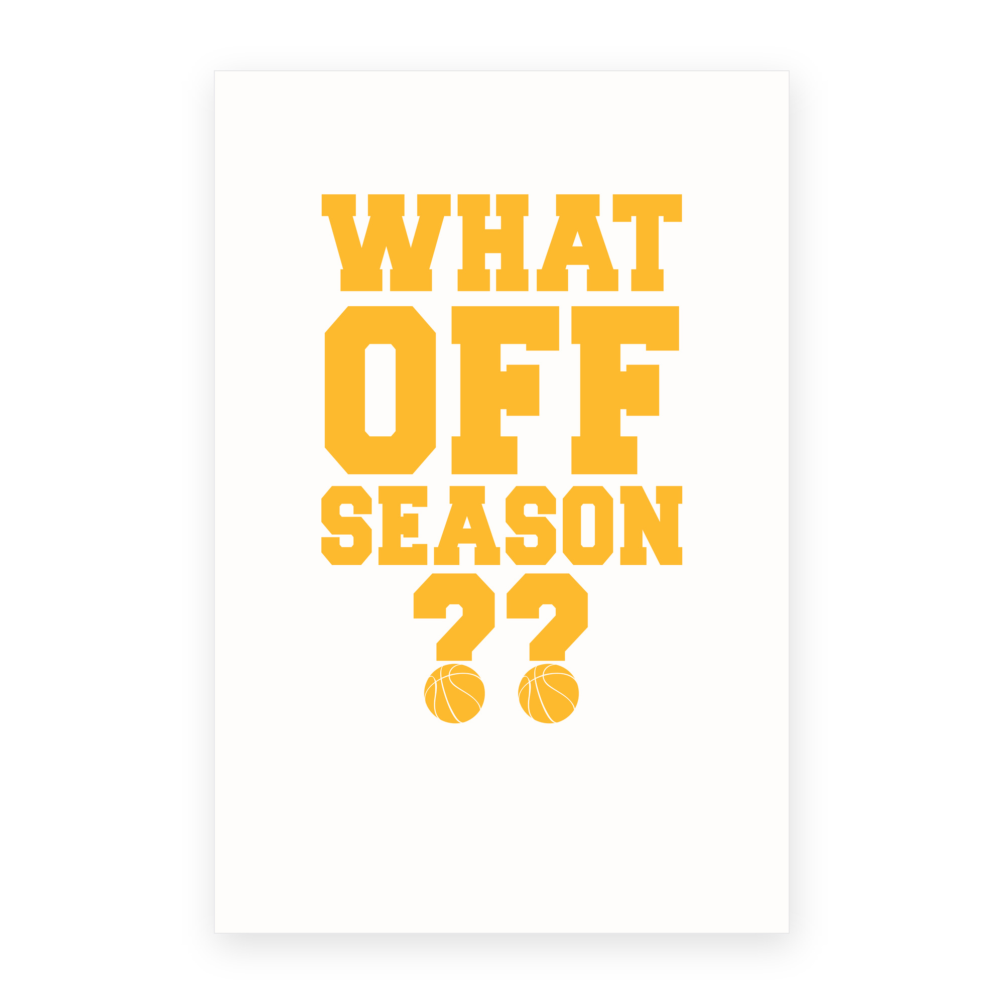 What Off Season? Basketball