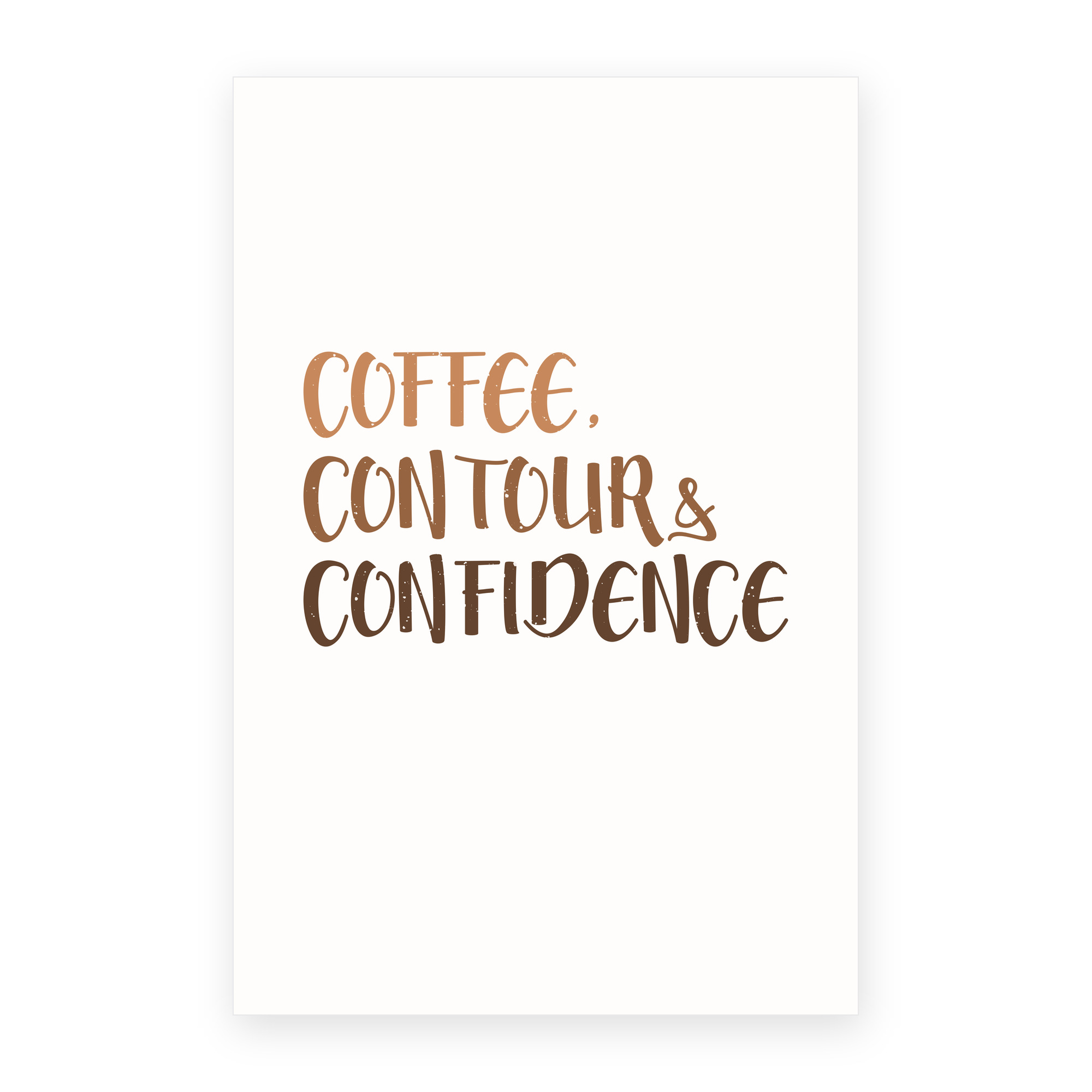 Coffee Contour & Confidence