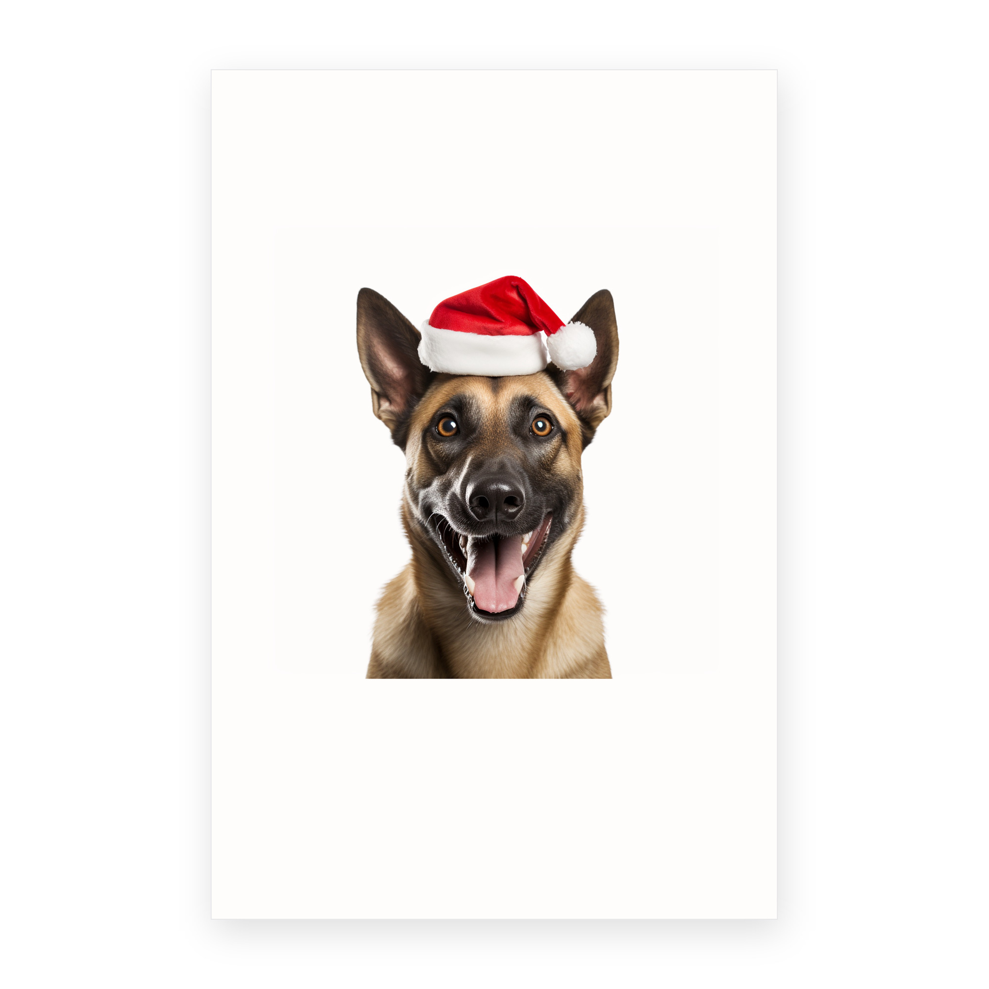 Belgian Malinoissss greeting card