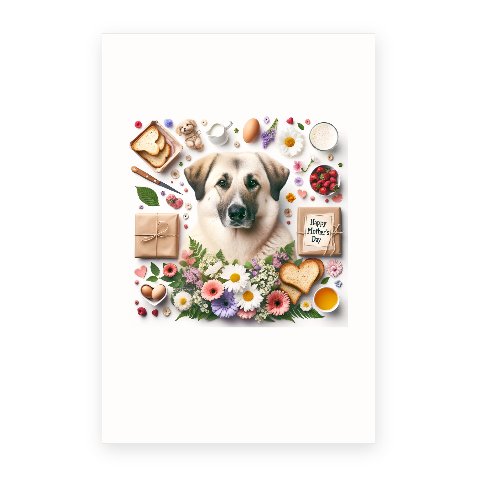 Anatolian Shepherd Dog greeting card