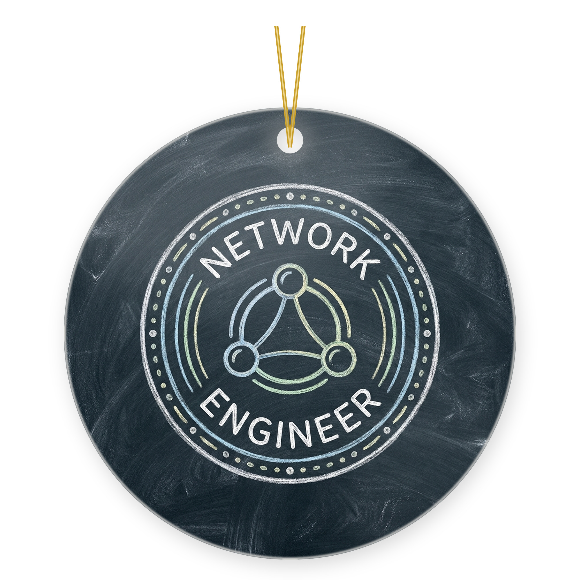Network Engineer Christmas Ornament Gift for IT Professional
