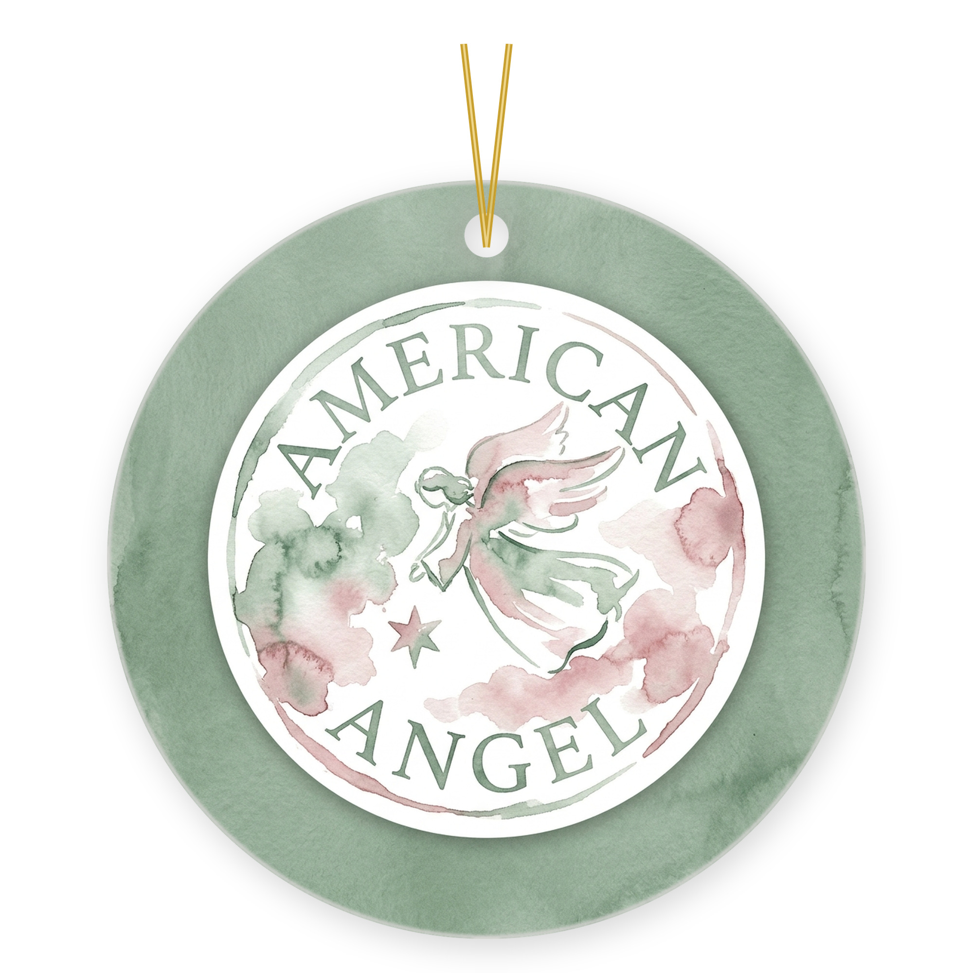 American Angel Ornament for a Guardian Angel in Your Life